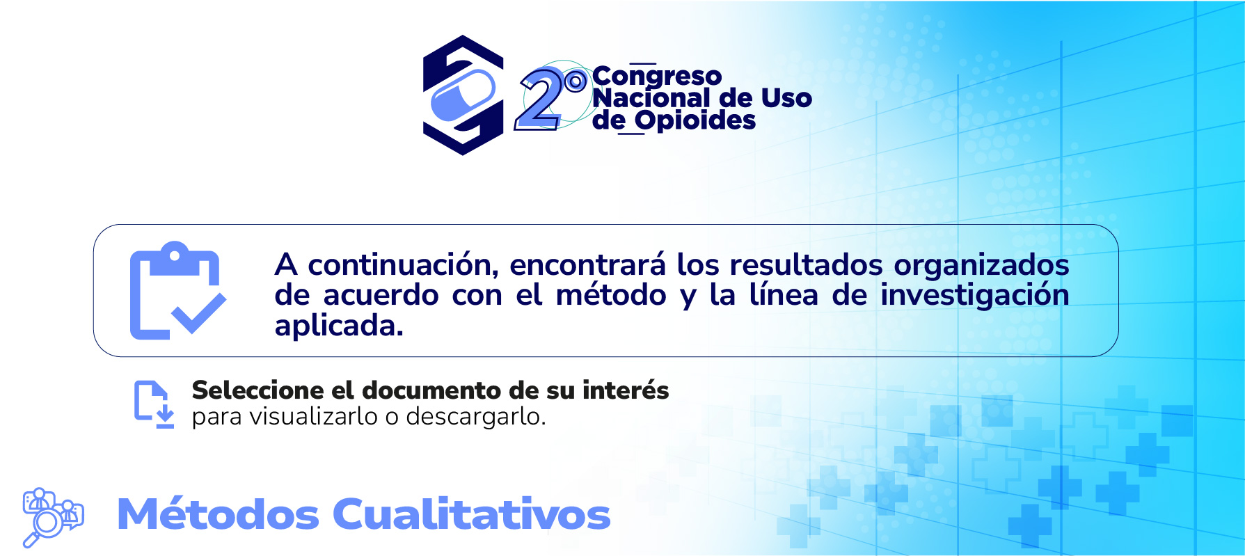 2º Congreso Nacional de Uso de Opioides